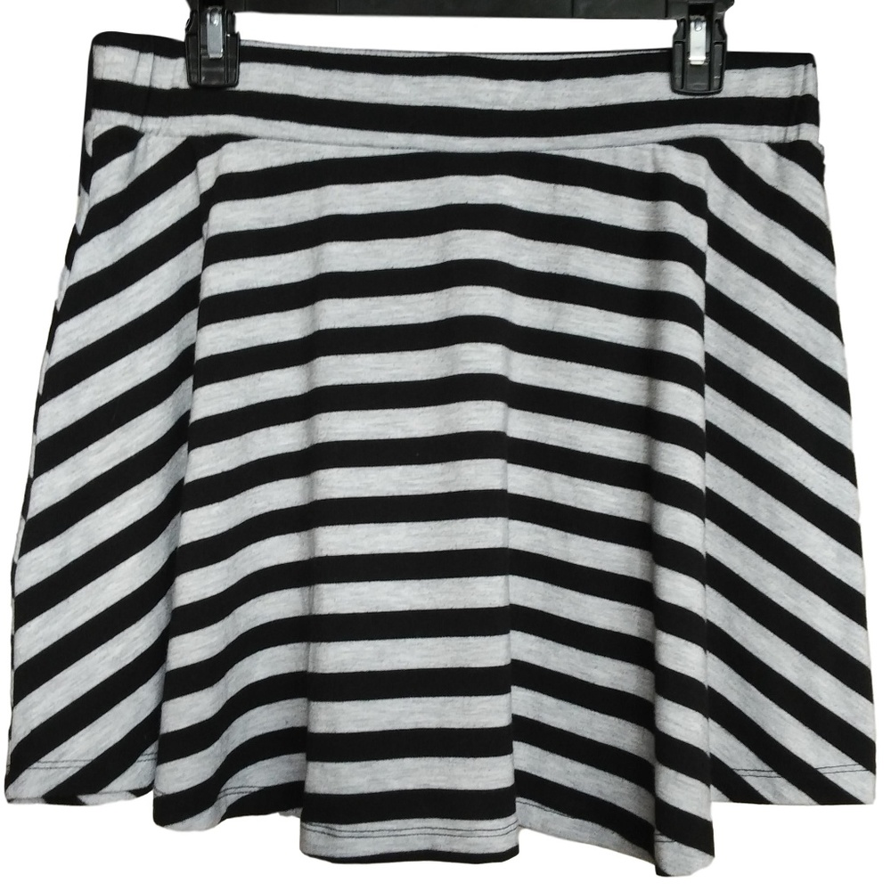 Joe Boxer Black & Grey Skater Skirt